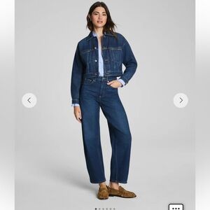 SPANX Barrel Leg Jeans. NWT. Size L